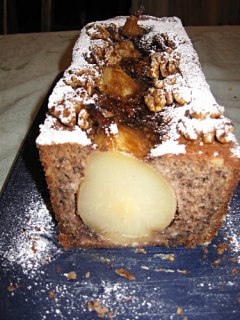 Nachgebacken: Birnen-Walnuss-Kuchen