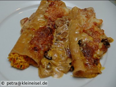 Kürbiscanneloni mit Ricotta